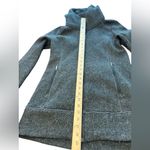 Athleta Women's XS Gray Fleece Lined Zip Up Hoodie Jacket Photo 6
