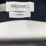 Calvin Klein  Womens Navy Blue Linen Blend Ankle Pants Size 4 Career Office NWT Photo 5