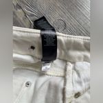 Chico's White Ankle Jeans with Gold Embroidery Photo 11