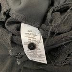 Dynamite  Lace Top V-neck Jumpsuit Black S Photo 7