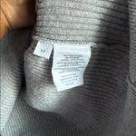 Naadam Gauze Mixed Media Cardigan XS Gray Photo 8