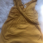 Deletta Anthropologie  mustard tank top small Photo 0