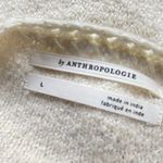 Anthropologie Valeria cream knit relaxed fit textured pullover sweater Photo 3