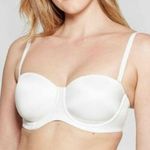 Auden Lightly Lined Straps or Strapless Underwire Bra Off White 32D Size undefined Photo 0