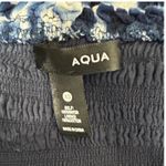 AQUA  Bloomingdale’s Blue & White Tie-Dye Maxi Sundress Size XS – Smocked Bodice Photo 8