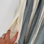 Madewell  Pleated Midi Dress Linen Blend Overcast Size 0 Photo 9