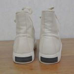 Alexander Wang  Ladies' White Leather HI Top Sneakers 38.5 Photo 4
