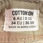 Cotton On  Wide Leg‎ Relaxed Cargo Pants in Camo Wash Size 2 Photo 8