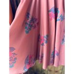 Modcloth  Floral Midi Skirt Orange Brown  botanical Womens size Small boho Photo 2