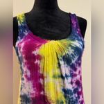 Handmade  Edme & Esyllte Tie Dye Floral Tank Top size 0 Photo 1