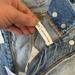 PacSun high rise straight jeans light wash buttonfly distressed Women’s size 25 Photo 9