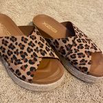 Impressions Leopard Espadrille Sandals Photo 0