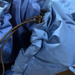 L.L.Bean  Women's Black and Blue Quilted Vest XL Photo 8