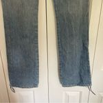 Old Navy Vtg Y2K Ultra Low Rise Cargo Jean Pants Sz 4 Straight Bootcut Photo 12
