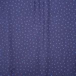 Lands' End Lands End Shirt Womens 10 Navy Blue Polka Dot Button Up Blouse Preppy Feminine Photo 5