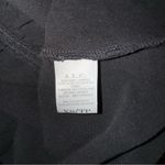 ALC Frank A.L.C. Halley Ruched Long Sleeve V-Neck Top Black Size XS Photo 4