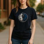 * Dallas Mavericks Concepts Sport Tee Women's XL Lightweight Basketball Sports Blue Photo 1