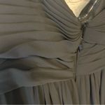 Azazie black floor length, layered evening gown, bridesmaid, custom size, 12/14 Photo 10