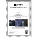 Coach Vintage WILLIS Navy Blue Glove Tanned Leather Shoulder Bag 9927 COA Photo 2