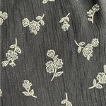 Altar'd State Altar’d State Black Puff Long Party Casual Sleeve Midi Square Neck Dress Small Photo 11