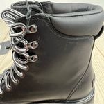 Sorel  Women's Lennox Leather Lace-Up STKD WP Boots US8.5 Black / Sea Salt $190 Photo 7