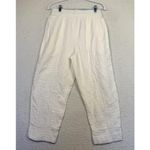Madewell  Pants Womens Small White Cotton Gauze Pull On Casual Beachy Comfy Photo 1