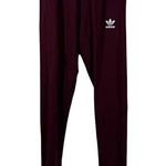 Adidas  Legging Women XS NWT Originals Trefoil Active Tights Maroon ED4788 Sport Photo 0