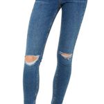 Topshop Jamie High Waisted Ripped Jeans Photo 1