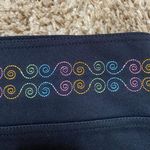 Wide Leg Legging Blue Photo 3