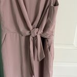 Lulus NWT  On Track Mauve Pink Purple Sleeveless Midi Jumpsuit Size Small Photo 1