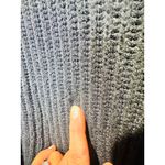 SWEET BABY JAMIE Black Knit Acrylic Wool Blend Oversized Bell Sleeve Sweater S Photo 4