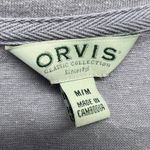 Orvis Linen Blend Lavender Womens Top Medium Beachy Coastal Nautical Girly Chic Photo 1