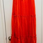 Nicholas Myla Tie Maxi Dress red size 8 Photo 2