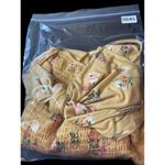 No Boundaries  Yellow Floral Smocked Tie Front Back Cut Out Summer Jumpsuit L NWT Photo 12