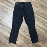 Abercrombie & Fitch  27 4 Jeans Curve Love Skinny High Rise Black Holes Distress Photo 8