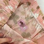 NWOT Womens Large L Pink Sleep Shorts Butterfly Floral Rainbow Comfy Pajamas Photo 2