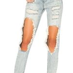 One Teaspoon  Distressed Ankle Length Blue Jeans(Size 26) Photo 0