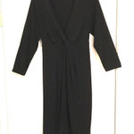 Liz Lange  Maternity black tie back dress M Photo 0