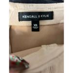 Kendall + Kylie Faux Suede Rose Tan Mini Skirt | Soft Zip-Back Style – Size XS Photo 2