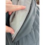 cocoon coat quilted hood 1980s gray toggle buttons Size undefined Photo 2