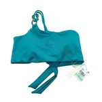 Trina Turk Monaco Chain Asymmetric Bikini Top Removable Cups Teal Blue 12 Photo 2