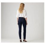 Levi's Womens 724 High Rise Dark Wash Slim Straight Jeans Blue Size 26 NWT Photo 1