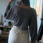 Urban Outfitters Gray Long Sleeve Top Photo 1