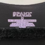 Spanx Black Lace Trim V-Neck Shapewear Tank Top Size Medium Photo 4