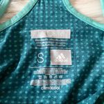 Adidas  Blue Green Athletic Racer Back Tank Top Photo 92