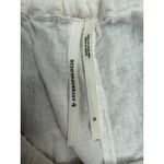 Anthropologie  White Linen Drawstring Shorts XS Summer Beach Lounge Photo 4