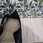 ASOS Pointed Toe Wedges Size 6 Black Faux Suede High Heel 4.5" Pumps Shoes Photo 8