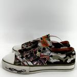 Ed Hardy Vintage  Sneakers Y2K Lace Up Slip On Low Top Camouflage Multicolor 6 Photo 2