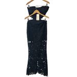 Rococo Sand NWT Eliza Black Lace Cutout Maxi Dress Size M | Evening Gala Formal Size M Photo 4