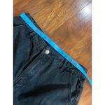 CIDER Baggy Wide Leg Jeans w Tie Details High Rise Black Size Large L Cargo Y2K Photo 5